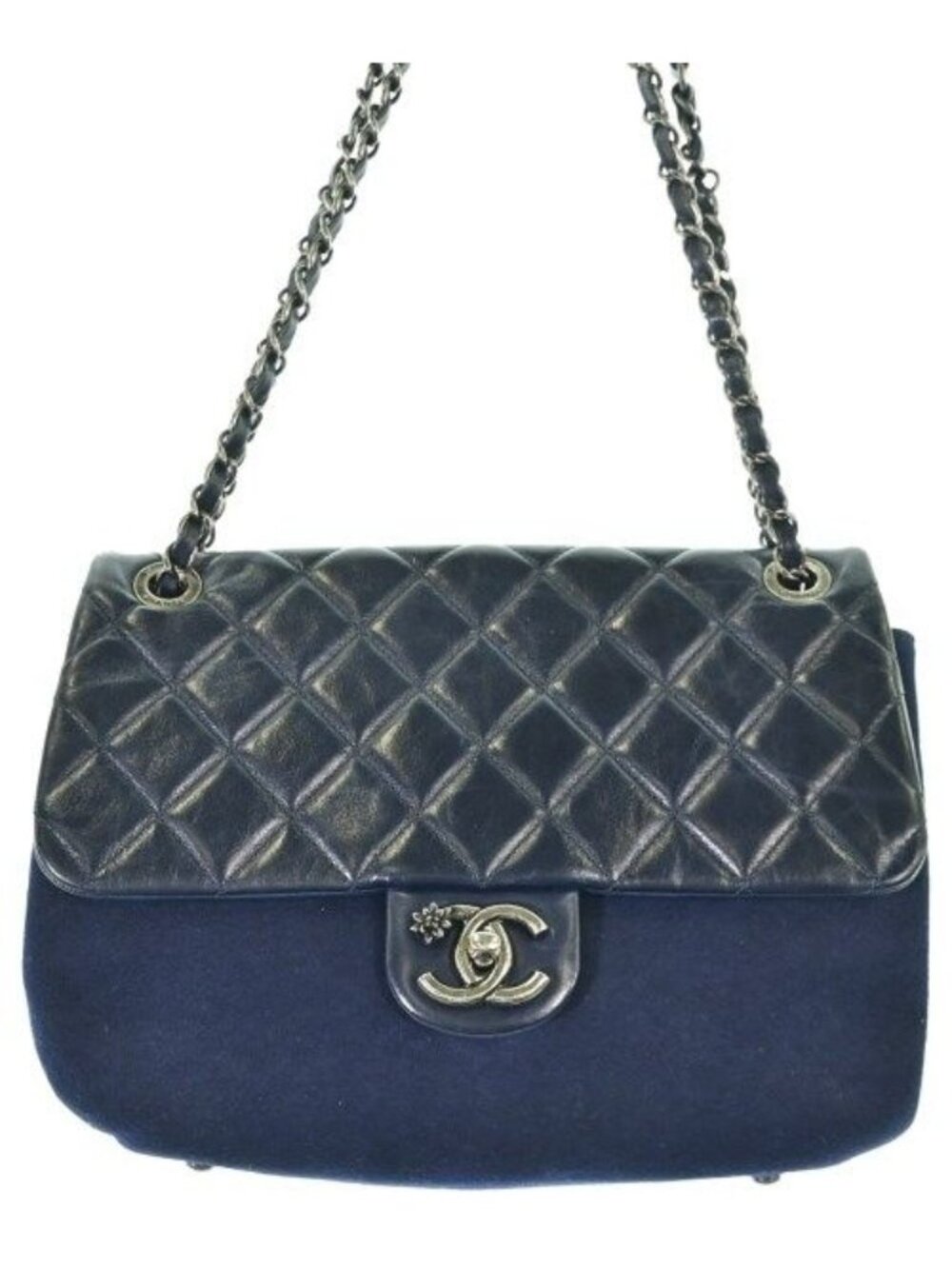Chanel Shoulder Bag Navy
